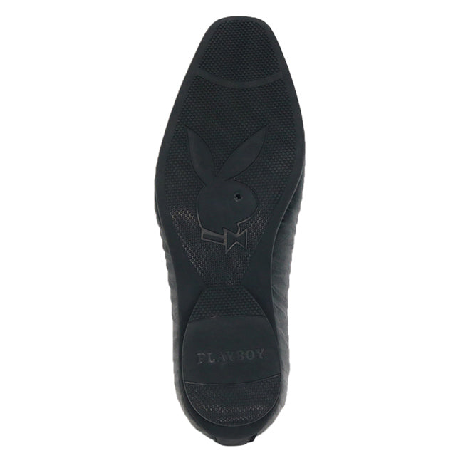 Playboy Sepatu Formal Pria Zhilattan ( Loaver ) In Black