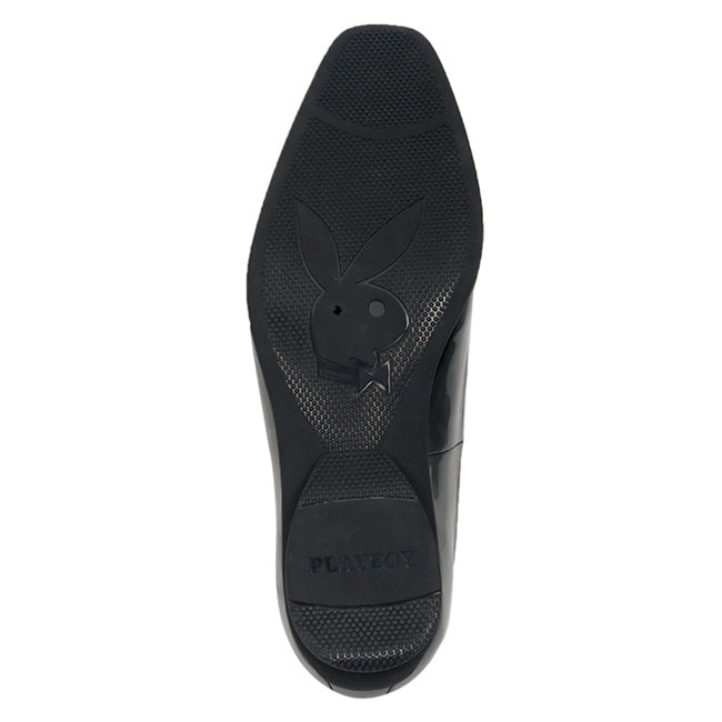 Playboy Sepatu Formal Pria Pippen ( Laces ) In Black