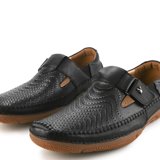 Playboy Sepatu Loafers Pria Natan In Black