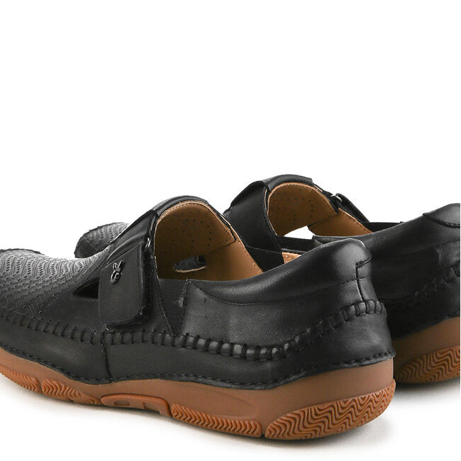 Playboy Sepatu Loafers Pria Natan In Black