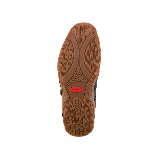 Playboy Sepatu Loafers Pria Natan In Black