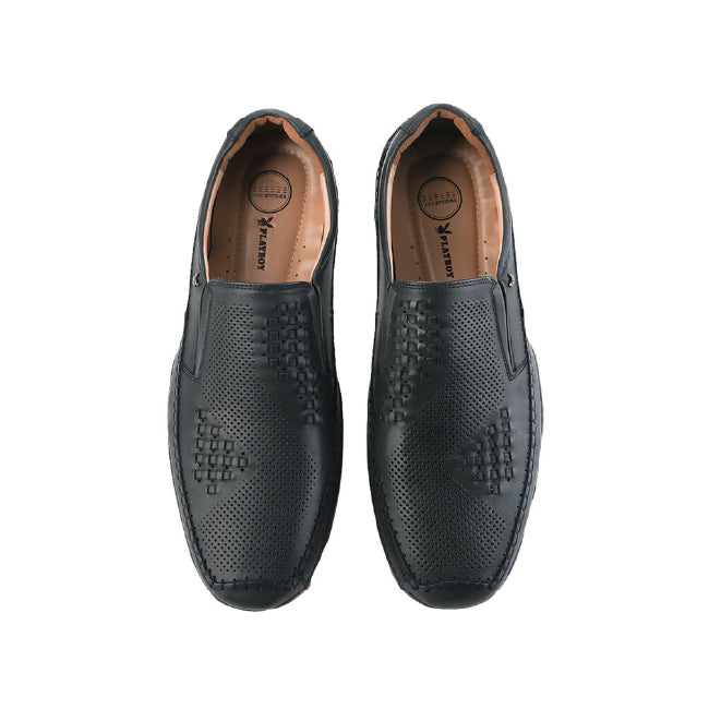 Playboy Sepatu Loafers Pria Jeco In Navy