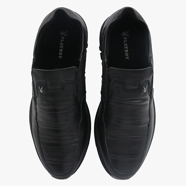 Playboy Sepatu Slip On Pria Brasco (Slip On) In Black