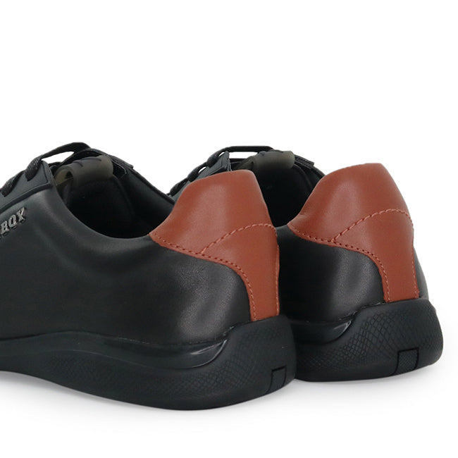 Playboy Sepatu Sneaker Pria Karraz In Black