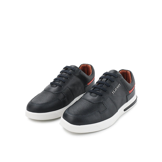 Playboy Sepatu Sneaker Pria Jacky In Navy