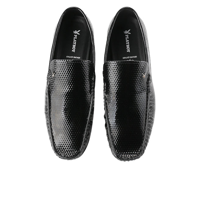 Playboy Sepatu Loafer Pria Zhircons In Black
