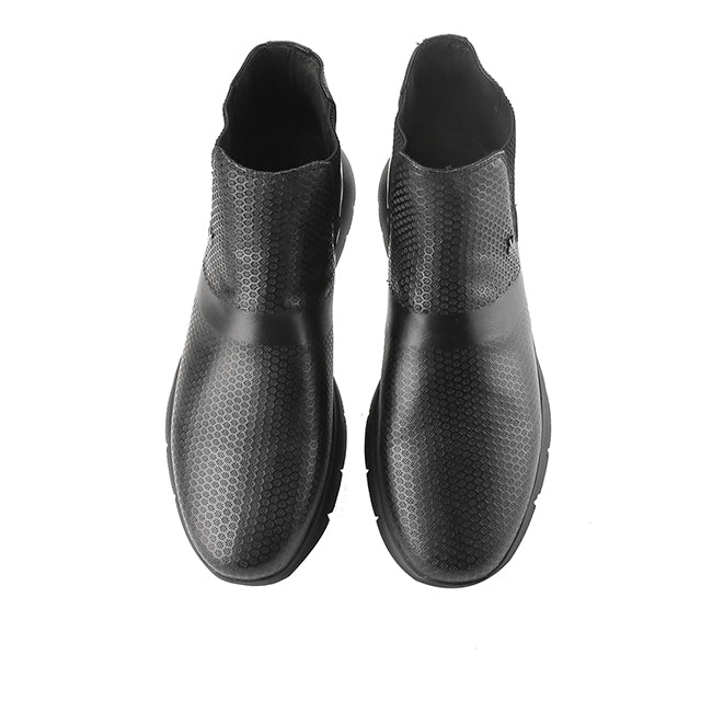 Playboy Sepatu Boots Pria Zhiorca In Black