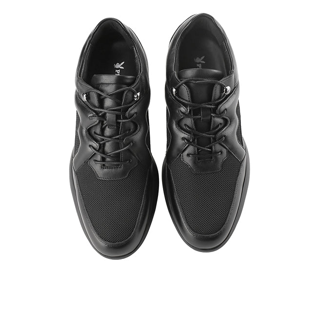 Playboy Sepatu Sneaker Pria Monaco In Black