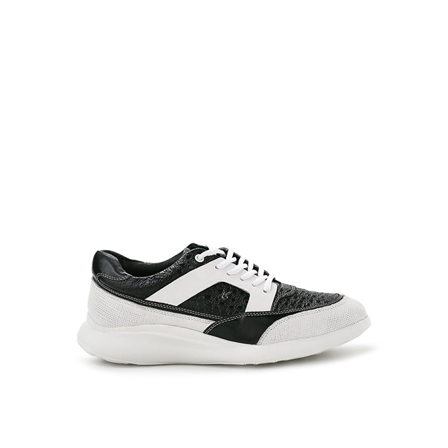 Playboy Sepatu Sneaker Pria Maldive In White/Black