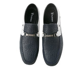 Playboy Sepatu Loafer Pria Zharrius In Navy/White
