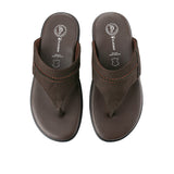 Playboy Sandal Pria Sandero - Thong In Brown