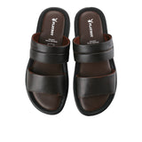 Playboy Sandal Pria Sandioso - Double Strap In Brown