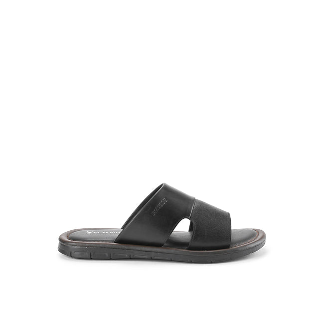Playboy Sandal Pria Sandioso - Mule In Black