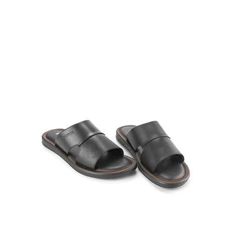 Playboy Sandal Pria Sandioso - Mule In Black