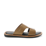 Playboy Sandal Pria Sandena - Double Strap In Camel