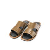 Playboy Sandal Pria Sandena - Double Strap In Camel
