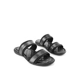 Playboy Sandal Pria Saggra - Double Strap In Black