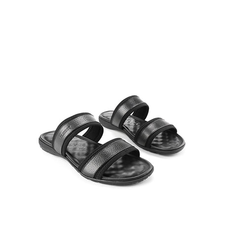 Playboy Sandal Pria Saggra - Double Strap In Black
