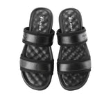 Playboy Sandal Pria Saggra - Double Strap In Black