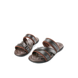 Playboy Sandal Pria Saggra - Cross2 In Coffee