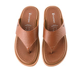 Playboy Sandal Pria Sandrey - Thong In Tan