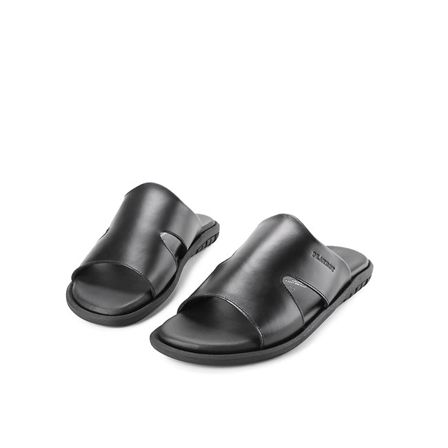 Playboy Sandal Pria Sandeta - Mule In Black