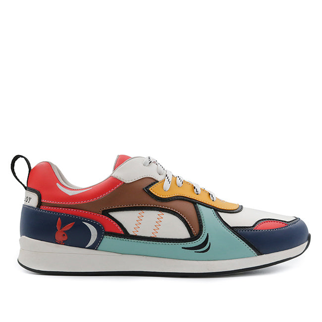 Playboy Sepatu Sneaker Pria Manman In Orange