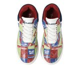 Playboy Sepatu Sneaker Pria Jedden ( Laces ) In White/Green