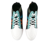 Playboy Sepatu Sneaker Pria Vulturaz ( Mid Cut ) In Black