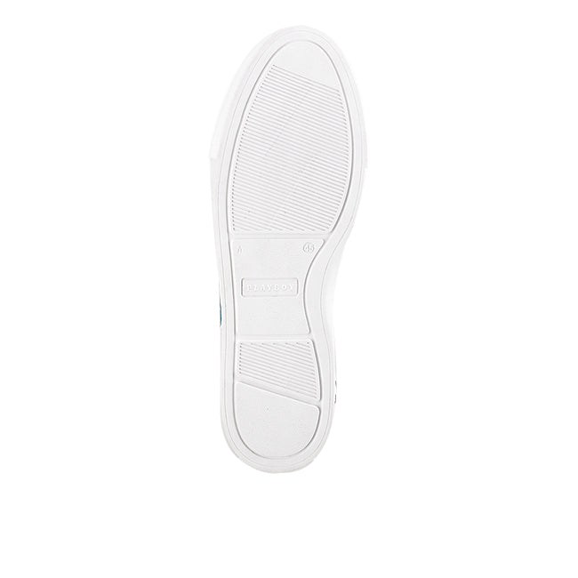 Playboy Sepatu Sneaker Pria Vulturaz ( Low Cut ) In White