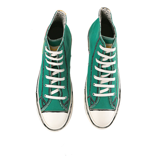 Playboy Sepatu Sneaker Pria Hefnerio (Mid Cut) In Green