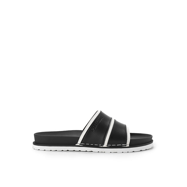 Playboy Sandal Pria Azion - Mule In Black