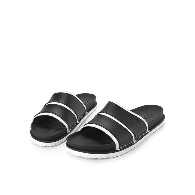 Playboy Sandal Pria Azion - Mule In Black