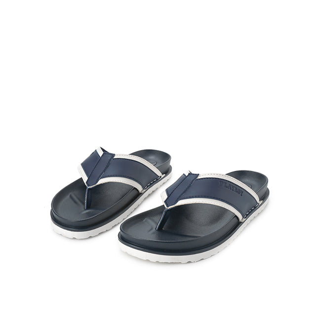 Playboy Sandal Pria Azion - Thong In Navy