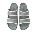 Playboy Sandal Pria Azion - Double Strap In Grey
