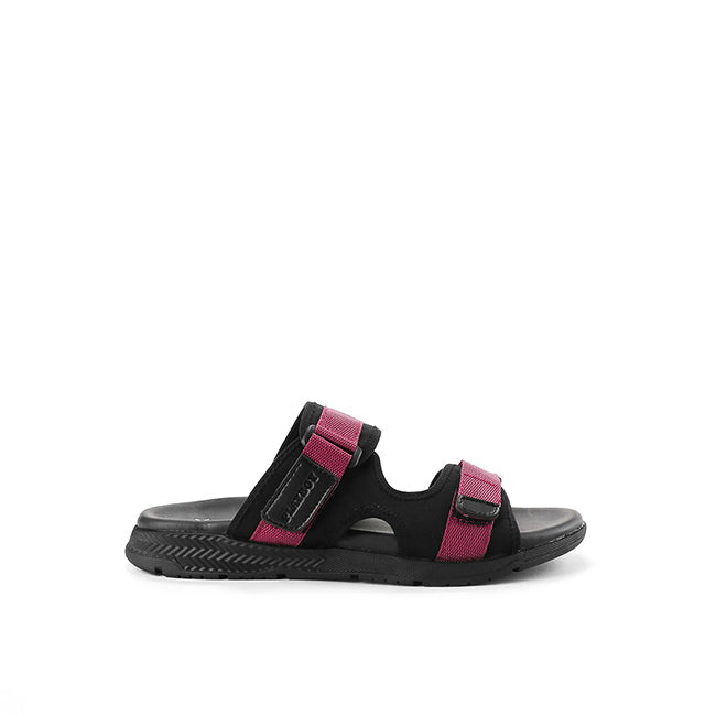Playboy Sandal Pria Santogozo - Double Strap In Maroon