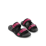 Playboy Sandal Pria Santogozo - Double Strap In Maroon