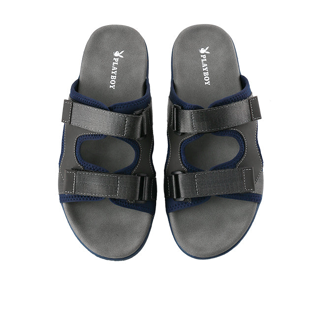 Playboy Sandal Pria Aszangka (Mule)  In Navy
