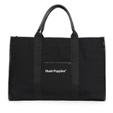 Hush Puppies Tas Tote Unisex Canvas Tote Bag Big In Black