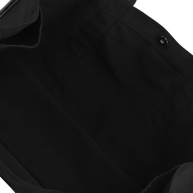 Hush Puppies Tas Tote Unisex Canvas Tote Bag Big In Black