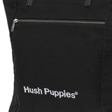 Hush Puppies Tas Tote Unisex Casual Canvas Tote Bag In Black