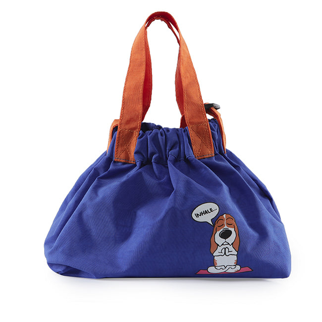 Hush Puppies Tas Sling Unisex Dumpling Bag M 2Tone In Blue/Orange