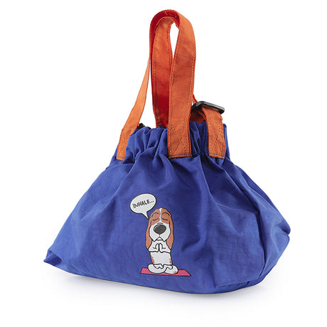 Hush Puppies Tas Sling Unisex Dumpling Bag M 2Tone In Blue/Orange