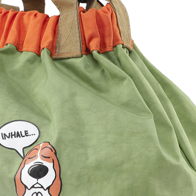 Hush Puppies Tas Sling Unisex Dumpling Bag L 2Tone In Green/Beige