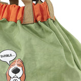 Hush Puppies Tas Sling Unisex Dumpling Bag L 2Tone In Green/Beige