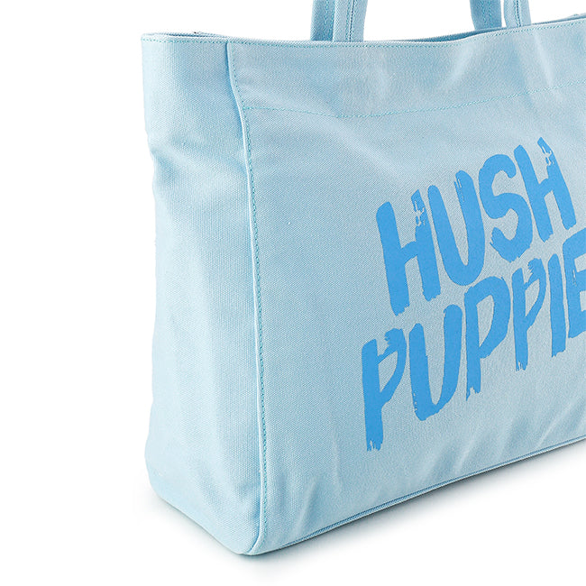 Canvas Bag M Tone Pastel In Pastel Blue