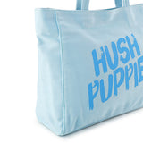 Canvas Bag M Tone Pastel In Pastel Blue