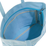 Canvas Bag M Tone Pastel In Pastel Blue
