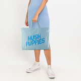Canvas Bag L Tone Pastel In Pastel Blue