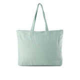 Canvas Bag L Tone Pastel In Mint Green